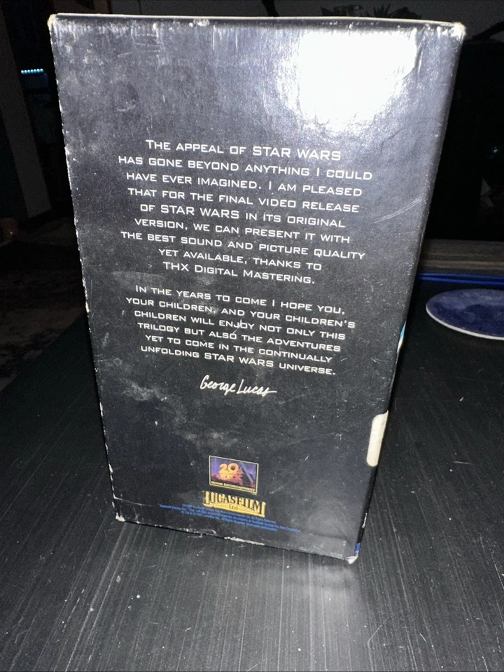 Star Wars Trilogy 3-Tape Set (VHS, 1995) - Image 3 of 4