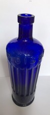 Absolutely stunning Tippers Animal Medicine cobalt blue poison Bottle