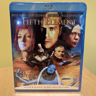 The Fifth Element Blu-ray Bruce Willis New & Sealed Gary Oldman Milla Jovovich