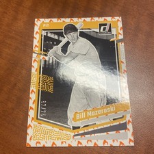 Bill Mazeroski ON FIRE Parallel /75 2023 Donruss Baseball