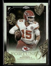 Patrick Mahomes II 2025 Topps Chrome Football Fortune 15 Refractor [tig84