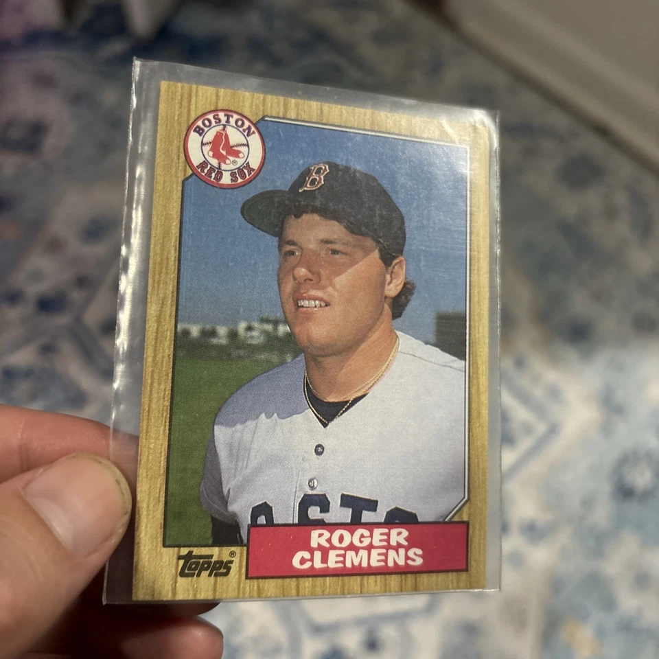2017 Topps - Rediscover Topps Buybacks Roger Clemens #1987-340 Bronze - Image 3 of 4