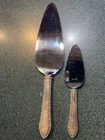 2 Wallace Sterling Orange Blossom Pattern Servers Cheese & Pie