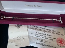 CAMROSE & KROSS Jacqueline Bouvier Kennedy  BRACELET 7-1/2” QVC JBK