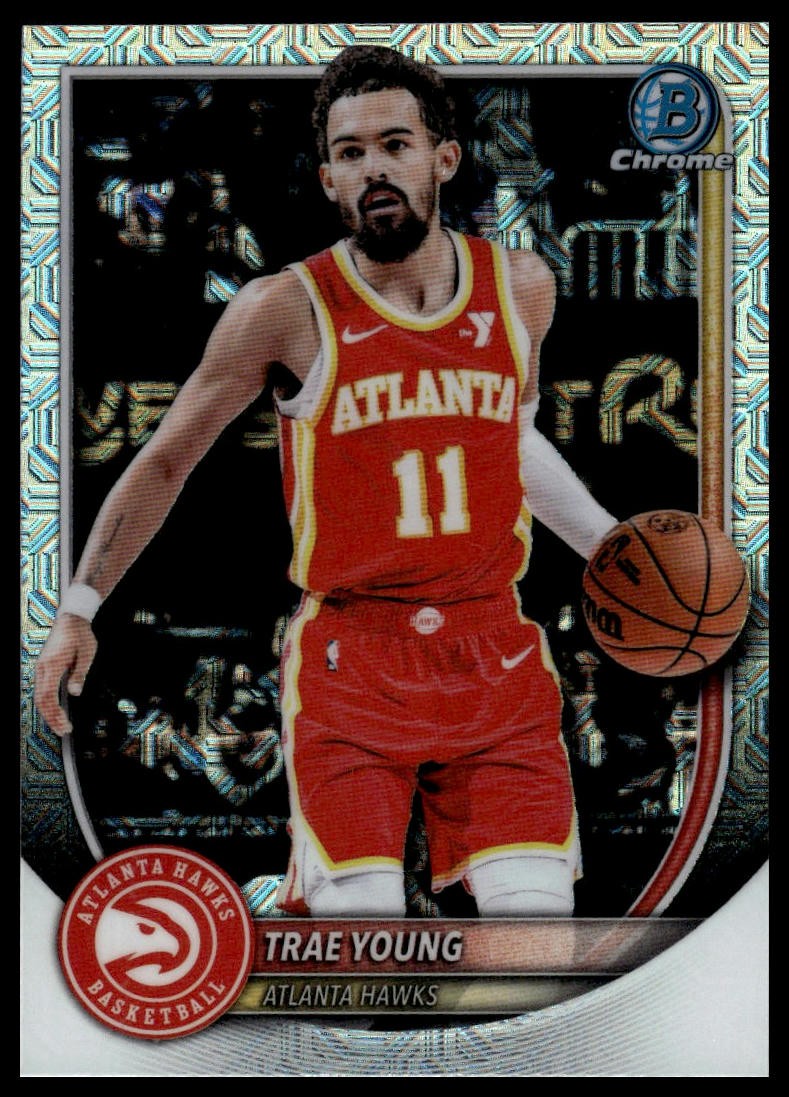 2025-26 Bowman #BCV-83 Trae Young Chrome Mojo Refractors