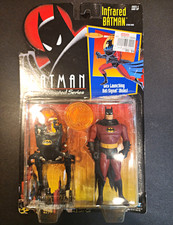 Kenner 1993 Batman The Animated Series Infrared Batman w  Launcher Bat-Signal