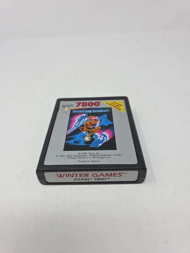 Cartucho auténtico Winter Games Atari 7800 solamente - Imagen 2 de 6