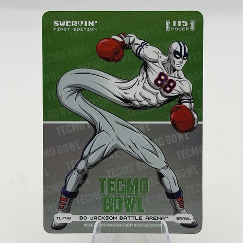 2026 Bo Jackson Battle Arena Tecmo Bowl Swervin Michael Irvin Logofoil 115 Power