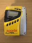 Vintage Sony Sports Groove FM/AM Radio Cassette Walkman WM-FS497, AS-IS PARTS