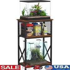 3 Tier Fish Tank Stand Aquarium Furniture Storage Heavy Duty Easy Assembly New