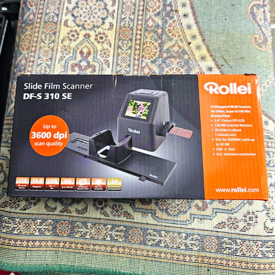 Rollei DF-S 310 SE Dia & Filmscanner 3600 dpi USB TFT-LCD SD/SDHC 128MB