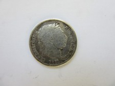 1819 George III Silver Shilling Coin