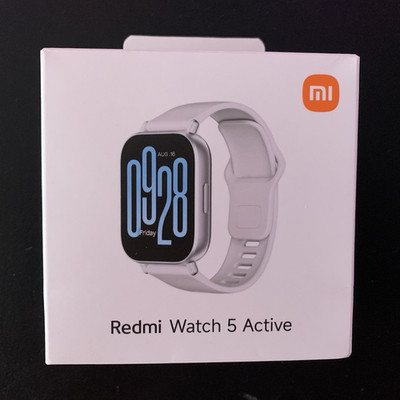 Xiaomi Redmi Watch 5 Active 46 mm Smartwatch Android Silikonarmband Grau