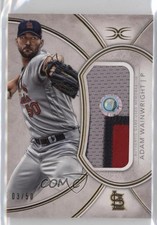 2018 Topps Definitive Collection Jumbo Relic 3/50 Adam Wainwright #DJRC-AWA 5w7