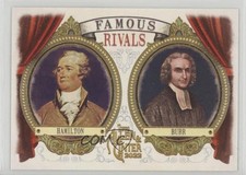 2022 Topps Allen & Ginter Famous Rivals Aaron Burr Alexander Hamilton #FR-1 4al