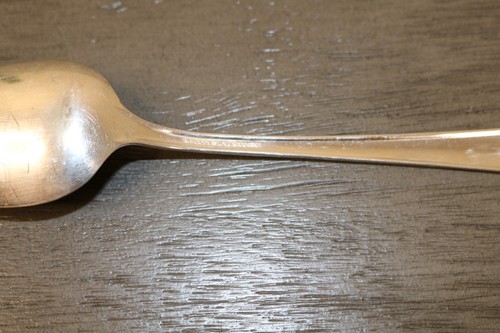 5 cucharaditas de plata internacionales vintage Melody plateadas de los años 50 para servir #1 - Imagen 6 de 7