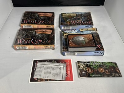   4 Warhammer Warcry Starter Set Lot 3 Sealed 1 Open Box  