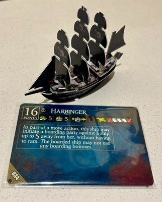 Wizkids Pirates CSG Harbinger 034 Davy Jones' Curse 5 Mast *DECKPLATE PROXY