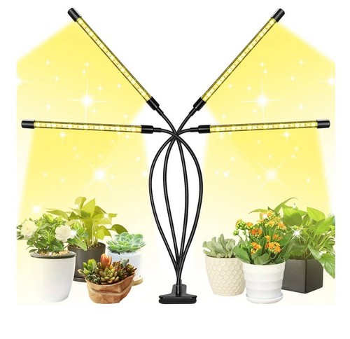 4 Heads LED Grow Light Plant Growing Lamp Light for Indoor Plants Full Spectrum - Picture 1 of 6