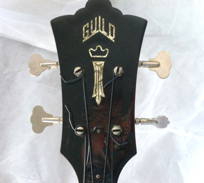 1972 GUILD JS BASS II - Set-Neck  Electric 4 String Bass Guitar CASE Plus!