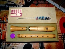 Moeck Ahorn-Alt-Blockflöte, sehr schön, deut. Griffw., warmer Klang!