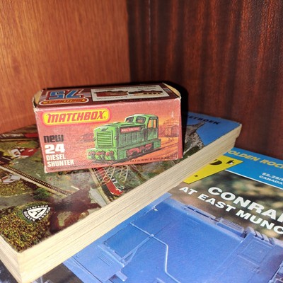 Matchbox #24F-3 Diesel Shunter, 1978 w/ original box. Green New