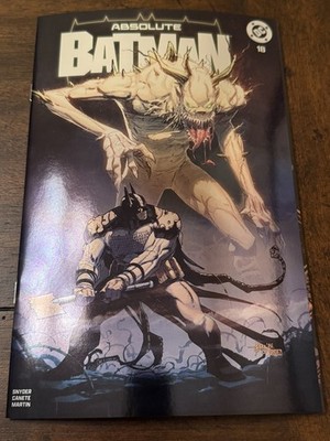 Absolute Batman #18 Fernandez Megacon Trade Dress Foil LTD 800 w/ COA NM+