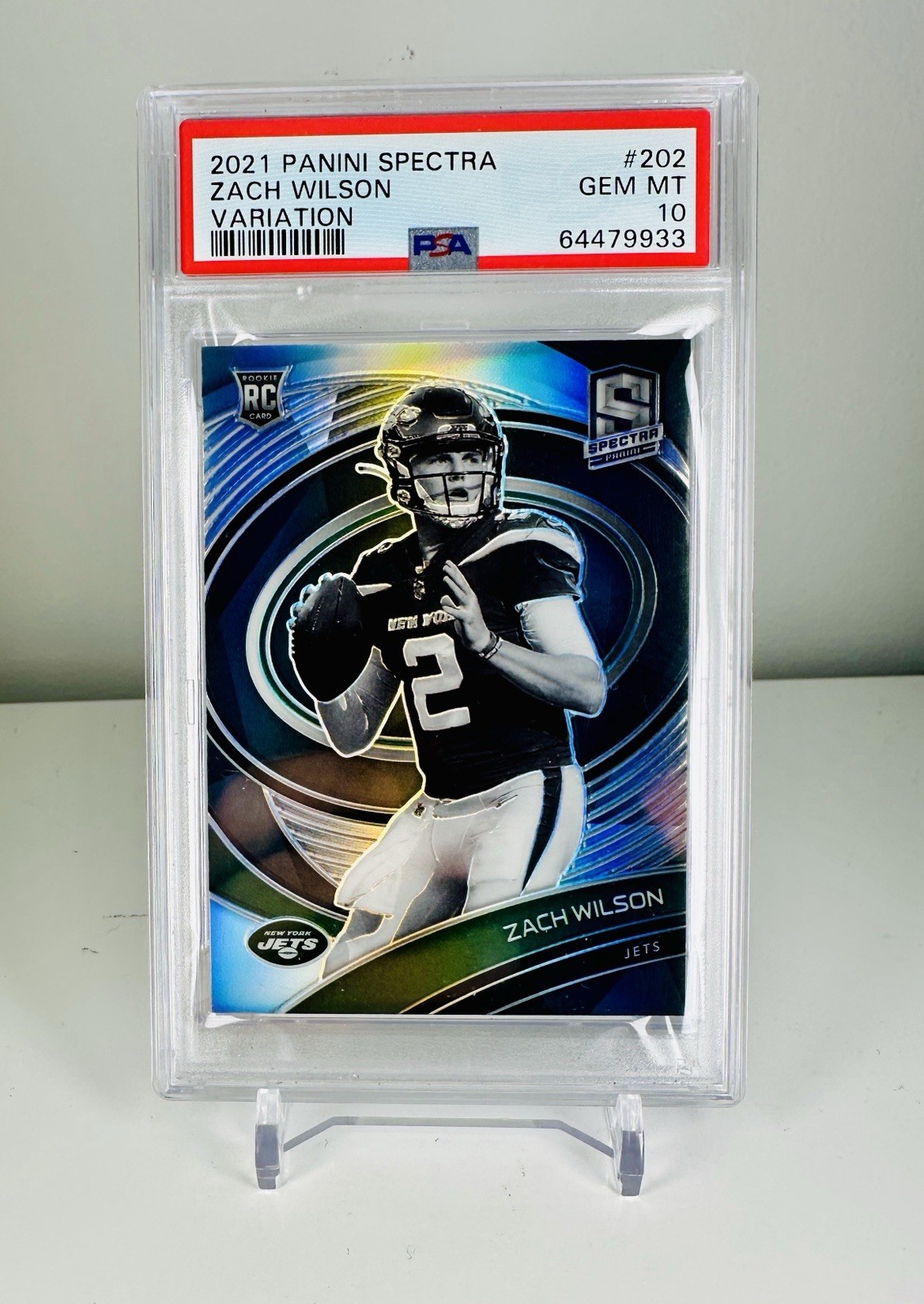 Zach Wilson Panini Spectra #202 Variation