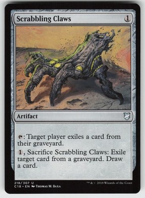 Scrabbling Claws Commander 2018 218 U NM MTG
