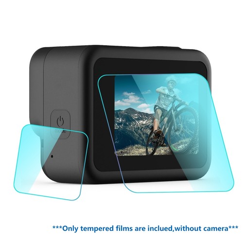 Screen Protector Tempered Film for Gopro Hero 13 12 11 10 9 8 7 6 5 4S Cameras - Photo 2 sur 31