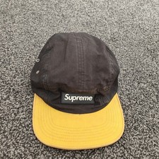 Authentic Supreme Cap - Black & Yellow