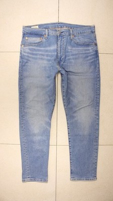 Levi's 512 Herren Jeans W36 L30 Blau Slim Taper Stretch