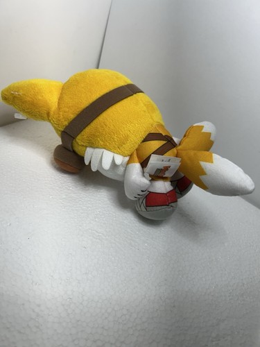 RARE Peluche Sonic Boom Tails Sega Sonic The Hedgehog TOMY - Photo 2 sur 3
