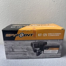 SpyPoint 12V Rechargable Battery with AC Charger Kit