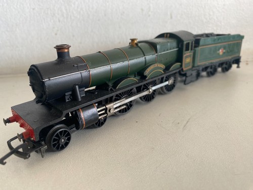 HORNBY R759 UMNUMMERIERT CRUMLIN HALL 4916 BR LINIERT MATT GRÜN LOK & TENDER GC | Condition: Used