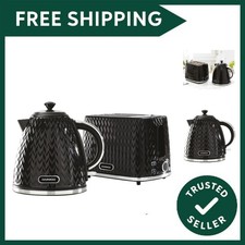 Image of Argyle 1.7 Litre Fast Boil Jug Kettle and 2 Slice Toaster Kitchen Matching Se...