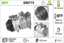 Kompressor Klimaanlage VALEO RE-GEN - AT 699775 für PASSAT 12V VW B5 3B2 Variant