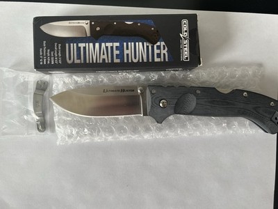 Cold Steel Ultimate Hunter 30U S35VN Black G-10 Drop Point Triad Lock