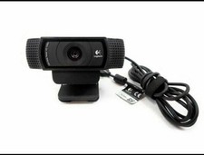 Logitech C920 Carl Zeiss 1080p HD USB Webcamera - Black- Tested And Working