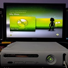 Xbox 360 Xenon White Console 20GB - Old NXE Dashboard (Fully Working)