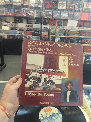 Rev. Janice Brown And The Jr. Petite Choir With Rev. F.C. Barnes*   I May Be...