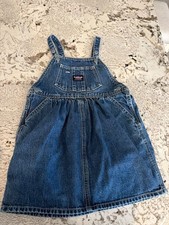 Vintage Oshkosh b gosh denim jumper size 4 perfect