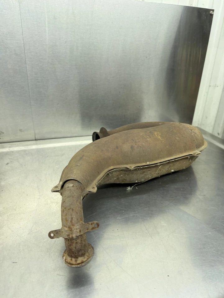 1995 96 Arctic Cat 550 Cougar Exhaust Expansion Pipe Chamber Pipe - Image 2 of 4