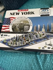 4D Cityscape New York Puzzle 900 + Pieces City Skyline