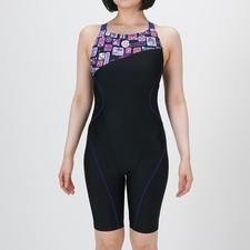 Mizuno Women  s Stroke ONE Swim Fitness All-in-One N2JGC80709 Black 2025SS