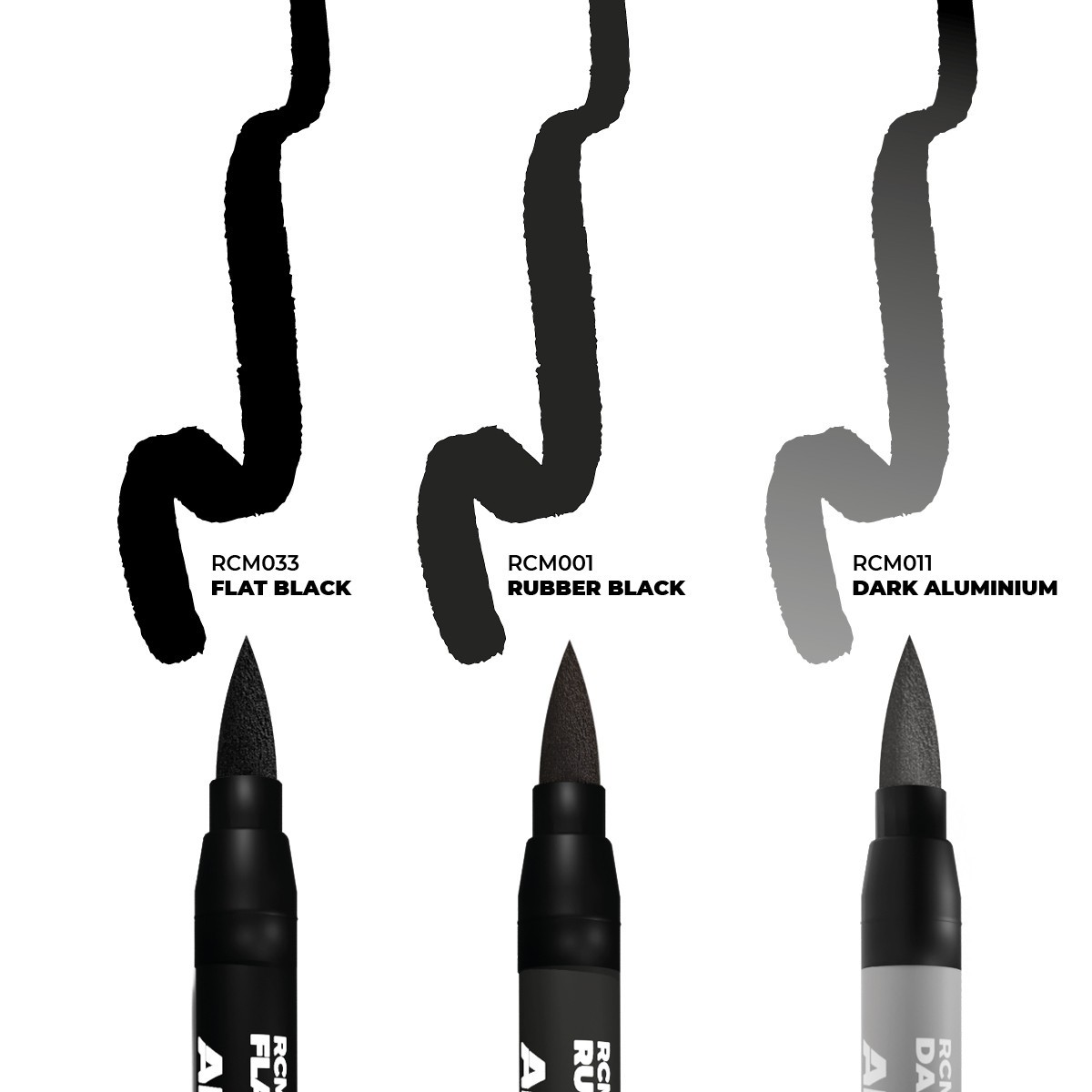 Wheels Set - AK Real Colour Markers -  Acrylic Paint Pens AK Interactive