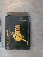 VINTAGE 1998 NINTENDO 64 N64 THE LEGEND OF ZELDA OCARINA OF TIME GAME BOXED