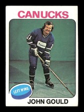 1975-76 Topps #266 John Gould Vancouver Canucks