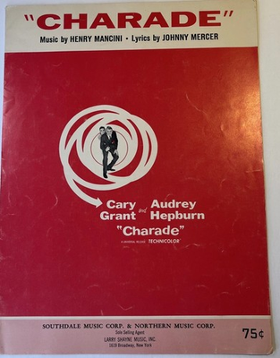 #ad VINTAGE SHEET MUSIC Charade OKLAHOMA South Pacific CAROUSEL Sinatra amp; 23 lot vf $150.00