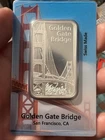 Pamp Historical Landmark - San Francisco Golden Gate Bridge 1 oz Silver Bar